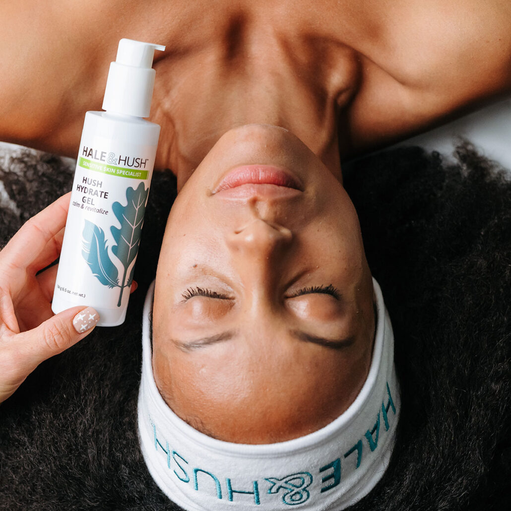 Hush Hydrate Gel/Mask 6.5oz Bottle with Pump - Hale & Hush