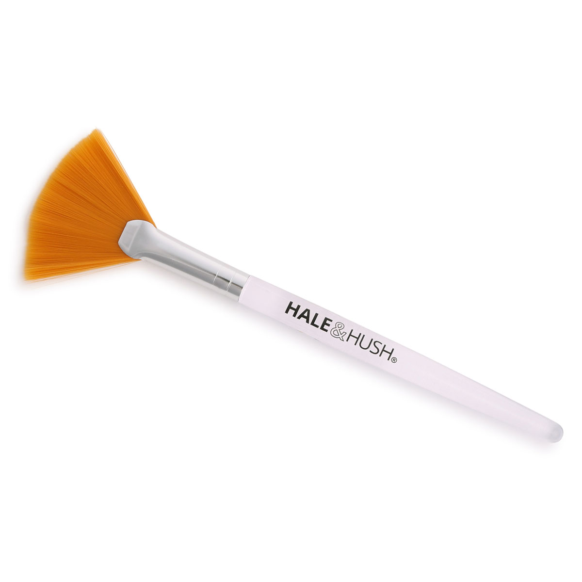 Fan Brush with Hale & Hush logo
